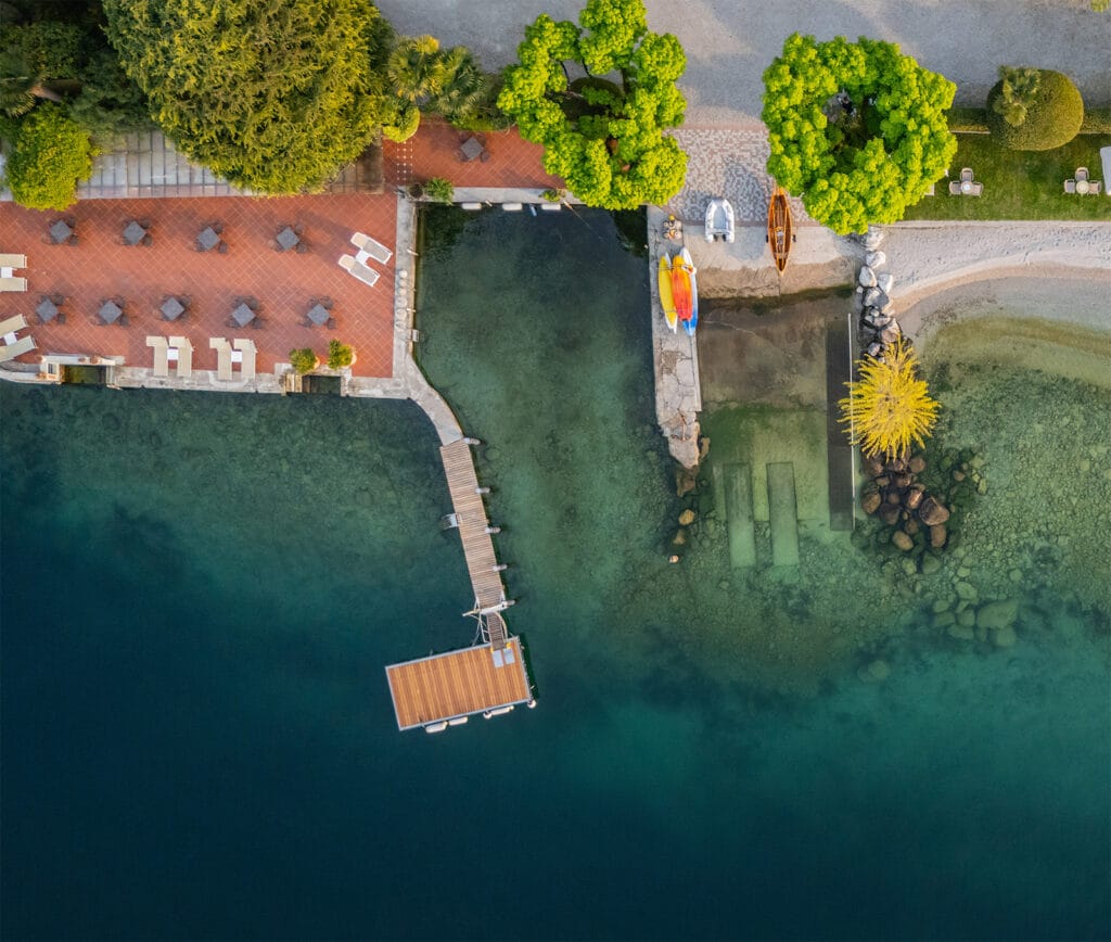 Services 2 garden zorzi vista aerea pontile